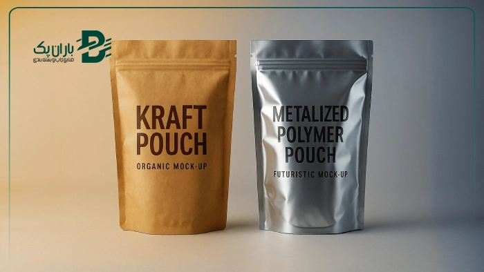 پاکت قهوه کرافت و فویلی